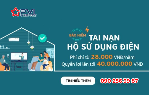 bảo hiểm tai nạn hộ sử dụng điện PVI - https://pvihochiminh.com/